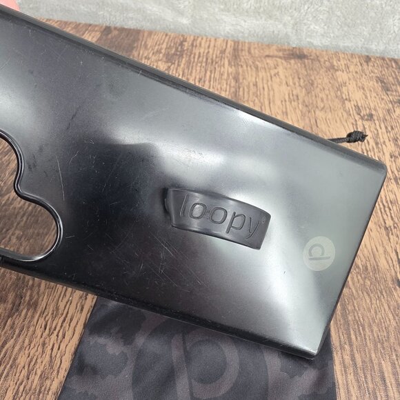 Loopy Phone Case Samsung Galaxy S23 Ultra Stealth Black Matte Solid Bumper Basic - Picture 6 of 9